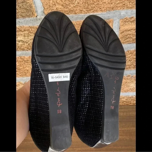 Pas de rouge wedge shoes size 7.5 - Picture 7 of 11